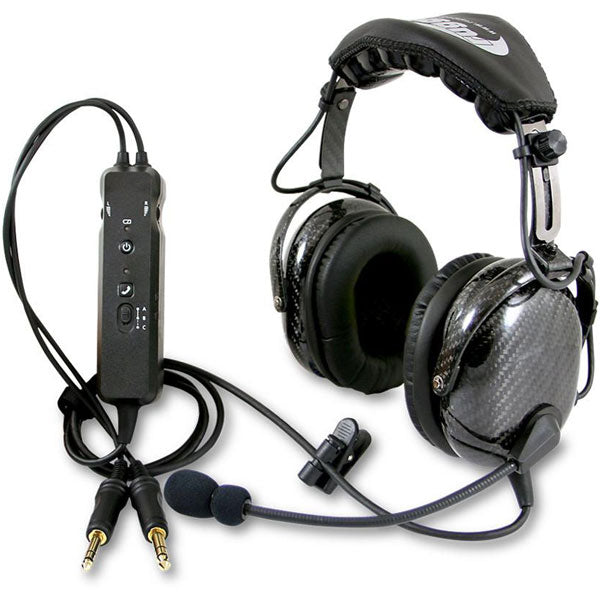 RA980-BT-ANR Stereo Aviation Headset - Dual GA Plugs