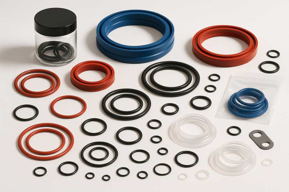 Seals and O-rings for product sales on an online store